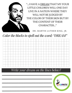 Martin Luther King Day Free Activity