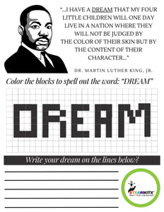 Martin Luther King Day Free Activity
