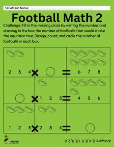 Football Math Activity