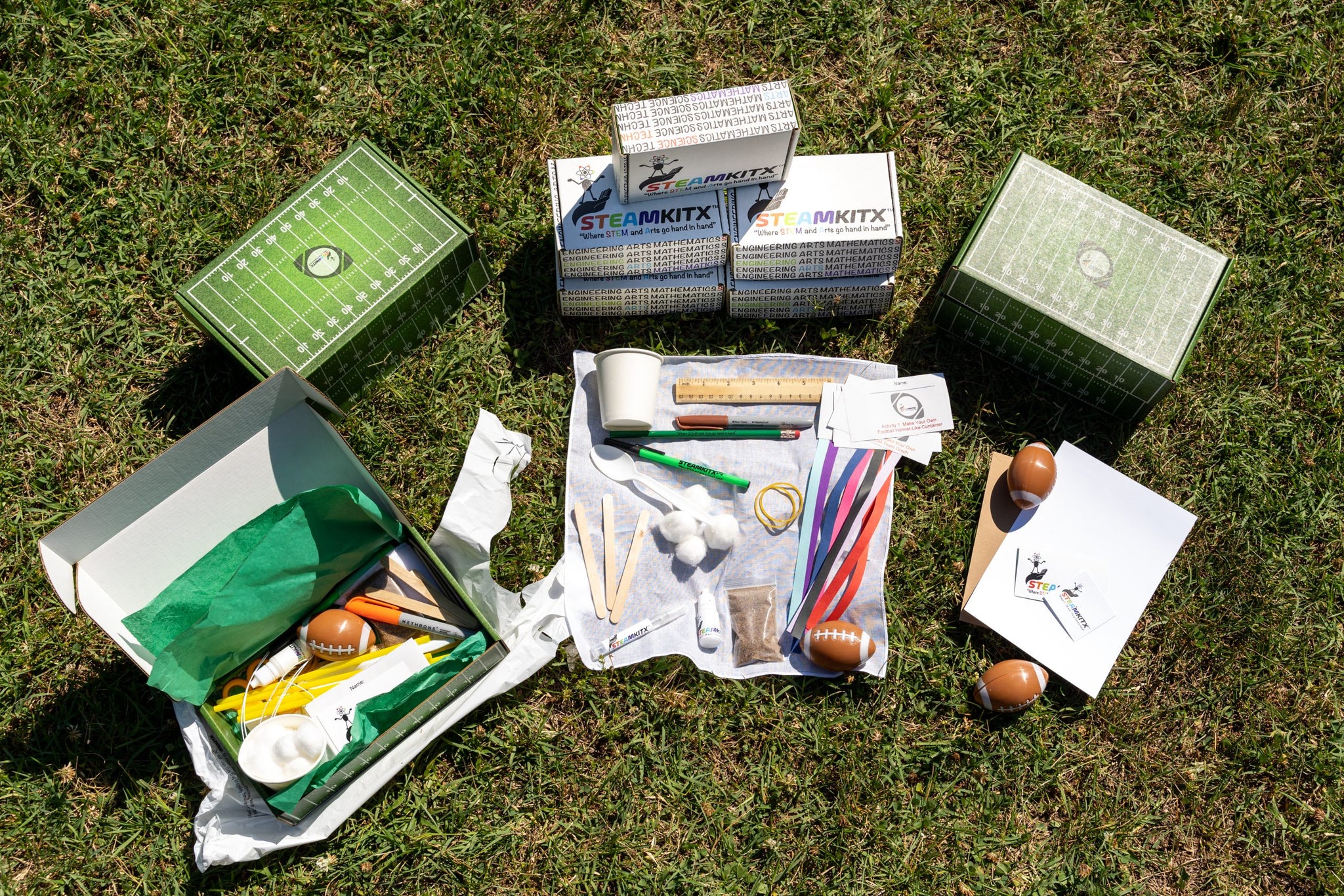 create a football helmet stem project Football STEAM Kick-Off (5 STEM & arts experiences in 1 box) – STEAMKITX™